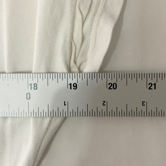 Tutu Lilli S Womens White Tie Neck Satin Short Sleeve Top Pleated - Picture 7 of 8